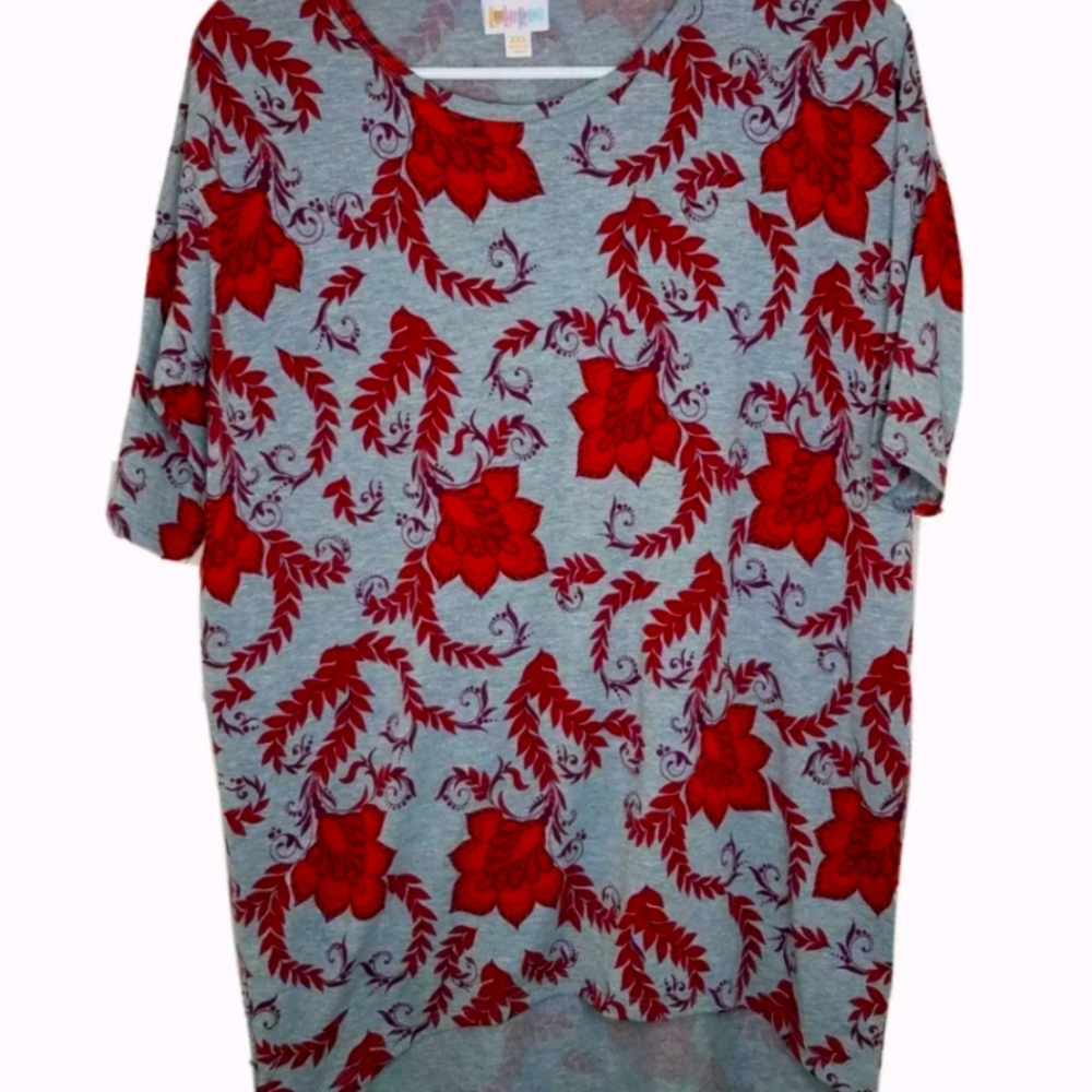 LulaRoe Womens XXS Irma Long Short Sleeve Tunic